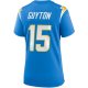 Women's Los Angeles Chargers Jalen Guyton Nike Powder Blue Player Game Jersey