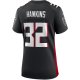 Women's Atlanta Falcons Jaylinn Hawkins Nike Black Game Jersey