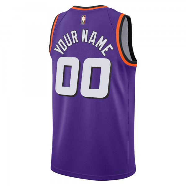 Unisex Phoenix Suns Nike Purple 2022/23 Custom Swingman Jersey - Classic Edition