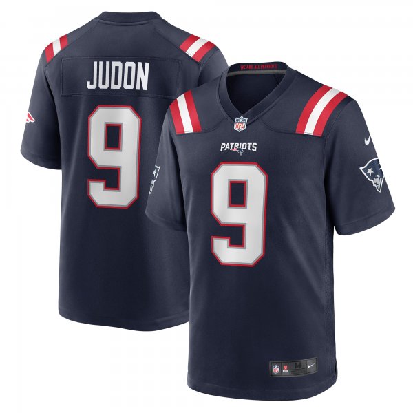 Men's New England Patriots Matthew Judon Nike Navy Game Player Jersey