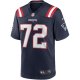 Men's New England Patriots Matt Light Nike Navy Game Retired Player Jersey