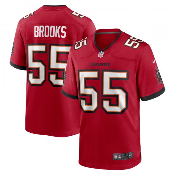 Men's Tampa Bay Buccaneers Derrick Brooks Nike Red Retired Player Game Jersey