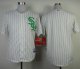 Chicago White Sox Blank White Green Strip St. Patrick's Day Stitched MLB Jersey