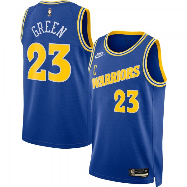 Men's Golden State Warriors Draymond Green Nike Blue Swingman Jersey - Classic Edition