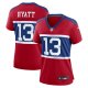 Women's New York Giants #13 Jalin Hyatt Nike Century Red Alternate Player Game Jersey