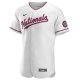 Men's Washington Nationals Nike White Alternate Team Jersey