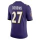 Men's Baltimore Ravens J.K. Dobbins Nike Purple Vapor Limited Jersey