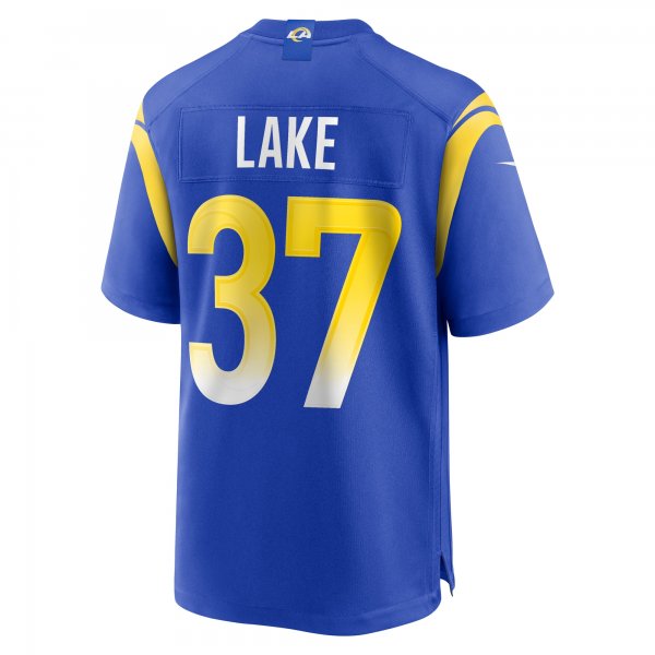 Men's Los Angeles Rams Quentin Lake Nike Royal Game Player Jersey