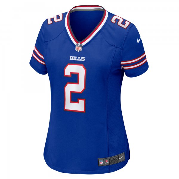 Women's Buffalo Bills Tyler Bass Nike Royal Game Jersey