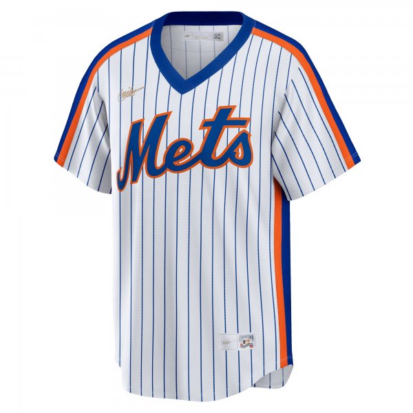 Men's New York Mets Mike Piazza Nike White Home Cooperstown Collection Player Jersey