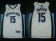 Men's Memphis Grizzlies #15 Vince Carter Revolution 30 White Stitched NBA Jersey