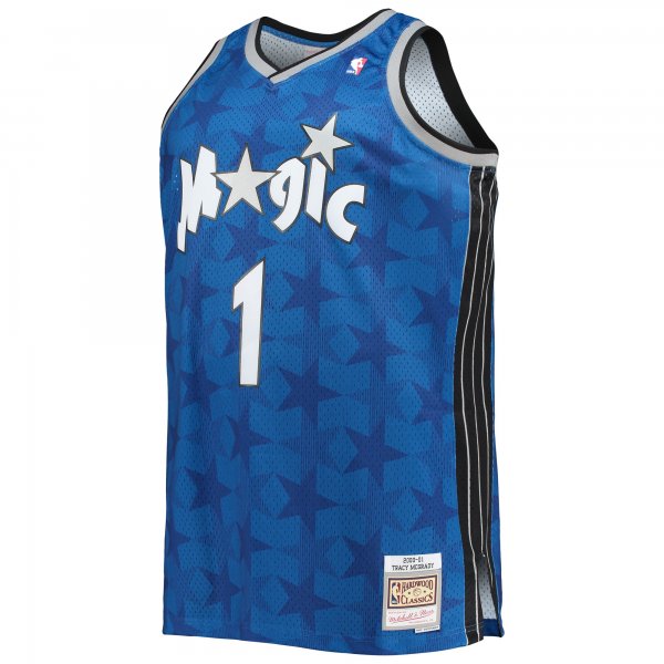 Men's Orlando Magic Tracy McGrady Mitchell & Ness Blue Big & Tall 2000/01 Hardwood Classics Swingman Jersey