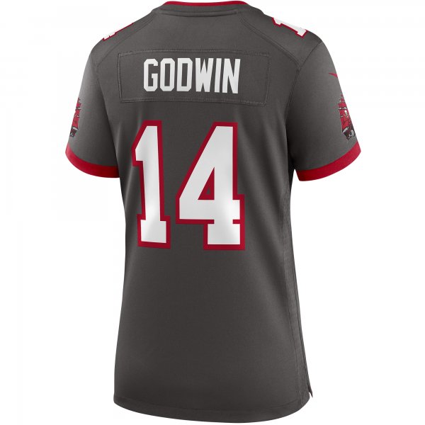 Women's Tampa Bay Buccaneers Chris Godwin Nike Pewter Alternate Game Jersey