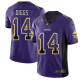 Nike Minnesota Vikings #14 Stefon Diggs Purple Team Color Men's Stitched NFL Limited Rush Drift Fashion Jersey