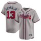 Men's Atlanta Braves Ronald Acu?a Jr. Nike Gray Away Limited Player Jersey