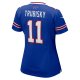 Women's Buffalo Bills Mitchell Trubisky Nike  Royal  Game Jersey