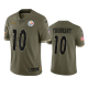 Pittsburgh Steelers Mitchell Trubisky #10 Olive 2022 Salute To Service Limited Jersey