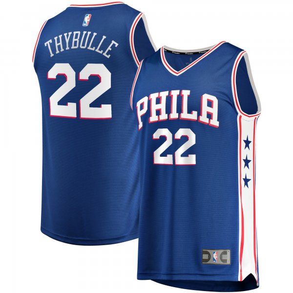 Men's Philadelphia 76ers Matisse Thybulle Fanatics Royal Fast Break Replica Player Team Jersey - Icon Edition