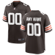 Men's Cleveland Browns Nike Brown Custom Limited Jersey