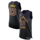 Men's Los Angeles Lakers #23 LeBron James Nike Black 2023/24 City Edition Jersey