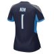 Women's Tennessee Titans Number 1 Mom Nike Navy Game Jersey