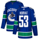 Adidas Vancouver Canucks #53 Bo Horvat Blue Home Stitched NHL Jersey