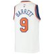 Youth New York Knicks RJ Barrett Nike White Swingman Jersey - Association Edition