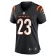 Women's Cincinnati Bengals Daxton Hill Nike Black Player Game Jersey