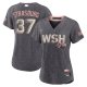 Women's Washington Nationals Stephen Strasburg Nike Gray City Connect Replica Player Jersey