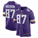 Men's Minnesota Vikings #87 T.J. Hockenson Nike Purple Game Player NFL Jersey