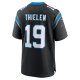 Men's Carolina Panthers Adam Thielen Nike Black Game Player Jersey