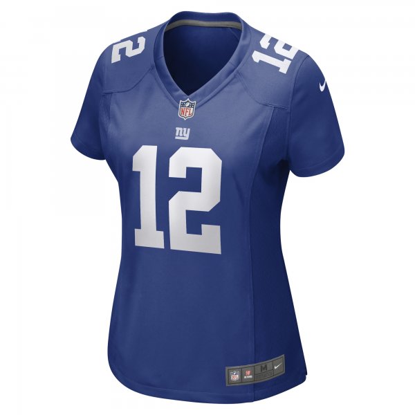 Women's New York Giants Davis Webb Nike Royal Game Player Jersey