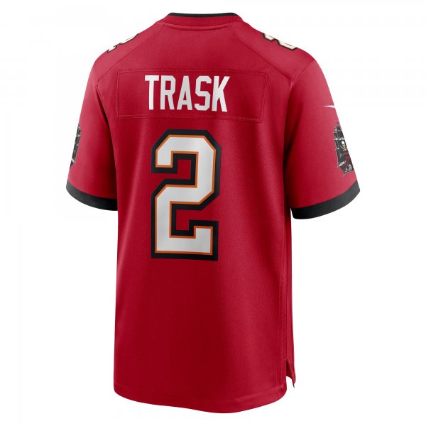 Men's Tampa Bay Buccaneers Kyle Trask Nike Red Game Player Jersey