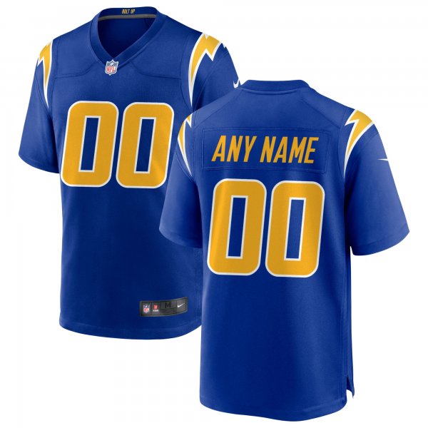 Men's Los Angeles Chargers Nike Royal Alternate Custom Game Jersey