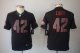 Nike San Francisco 49ers #42 Ronnie Lott Black Impact Youth Stitched NFL Limited Jersey