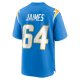 Men's Los Angeles Chargers Brenden Jaimes Nike Powder Blue Game Jersey