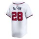 Youth Atlanta Braves Matt Olson Nike White Home Limited Player Jersey