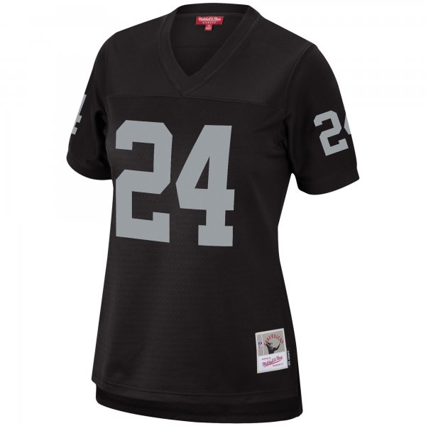 Women's Las Vegas Raiders Charles Woodson Mitchell & Ness Black Legacy Replica Team Jersey