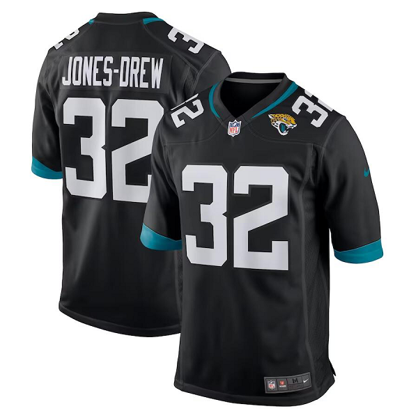 Men's Nike Jacksonville Jaguars #32 Maurice Jones-Drew Black Limited Retired Player Jersey