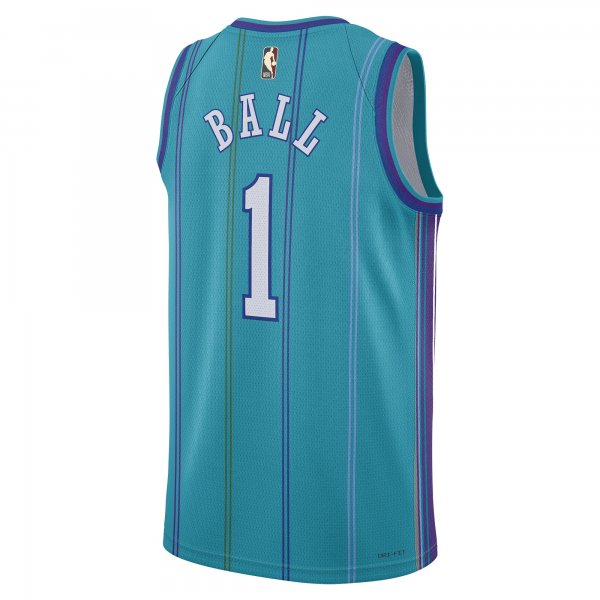 Unisex Charlotte Hornets LaMelo Ball Jordan Brand Teal 2023/24 Swingman Replica Jersey - Classic Edition