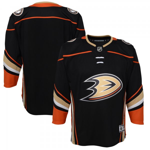 Youth Anaheim Ducks Black Home Premier Jersey