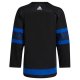 Men's adidas Black Toronto Maple Leafs x drew house Alternate Blank Jersey