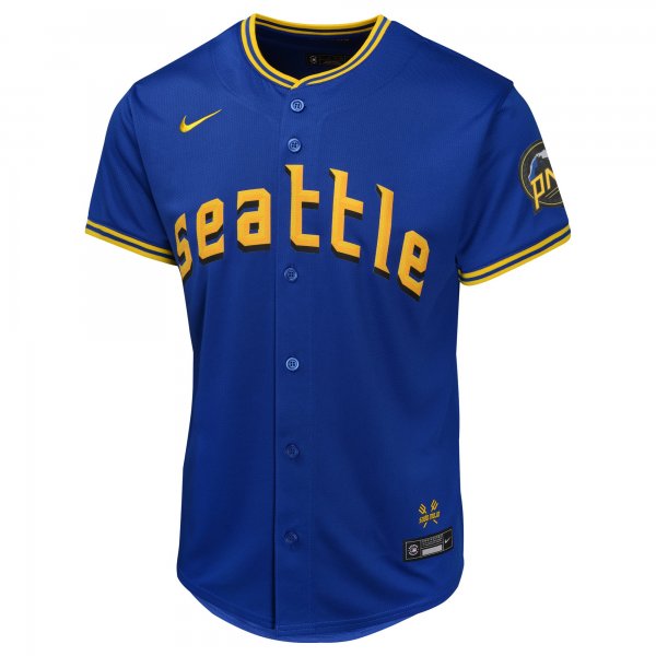 Youth Seattle Mariners Ken Griffey Jr. Nike Navy City Connect Limited Player Jersey