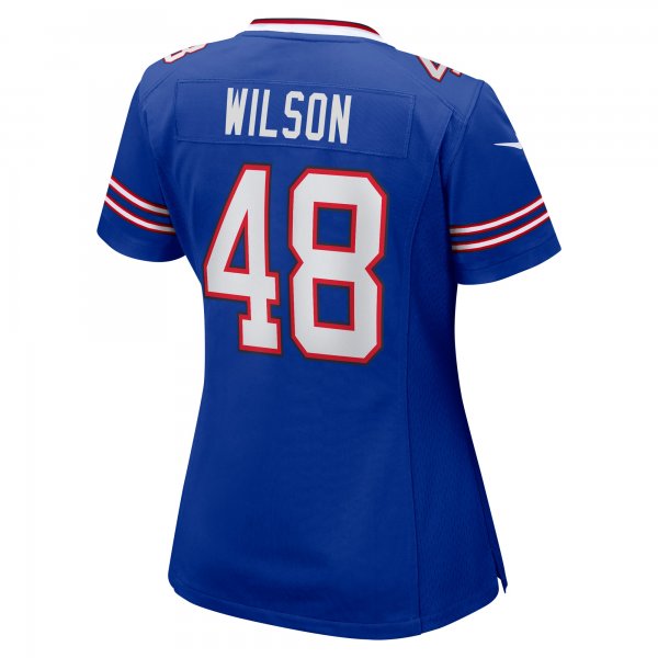 Women's Buffalo Bills Joel Wilson Nike Royal Team Game Jersey