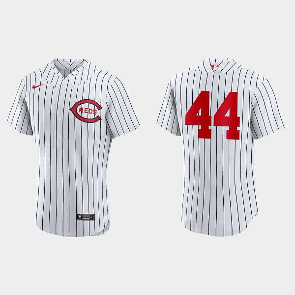 Men's Cincinnati Reds #44 Aristides Aquino 2022 Field of Dreams Flex Base Jersey - White