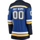 Women's St. Louis Blues Fanatics Blue Home Breakaway Custom Jersey