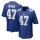 Men's New York Giants Cam Brown Nike Royal Game Jersey