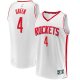 Men's Houston Rockets Jalen Green Fanatics White Fast Break Replica Player Jersey - Association Edition