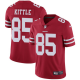 Men's Nike San Francisco 49ers #85 George Kittle Limited Vapor Untouchable Home Red NFL Jersey