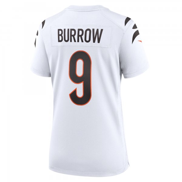 Women's Cincinnati Bengals Joe Burrow Nike White Game Jersey